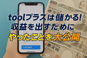 toolプラスは儲かる！収益を出すためにやったことを大公開