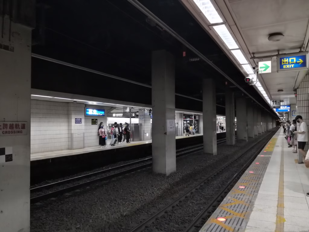 台北駅のホーム